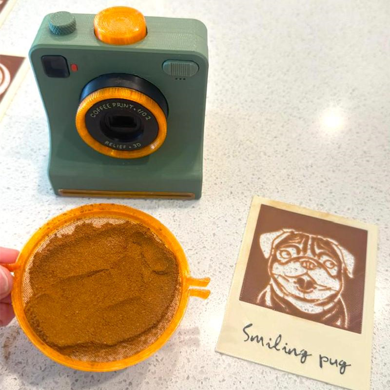 Coffee Art Stamp Camera
