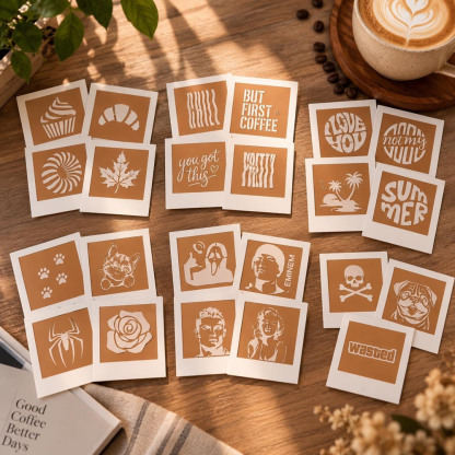 Coffee Art Stamp Camera