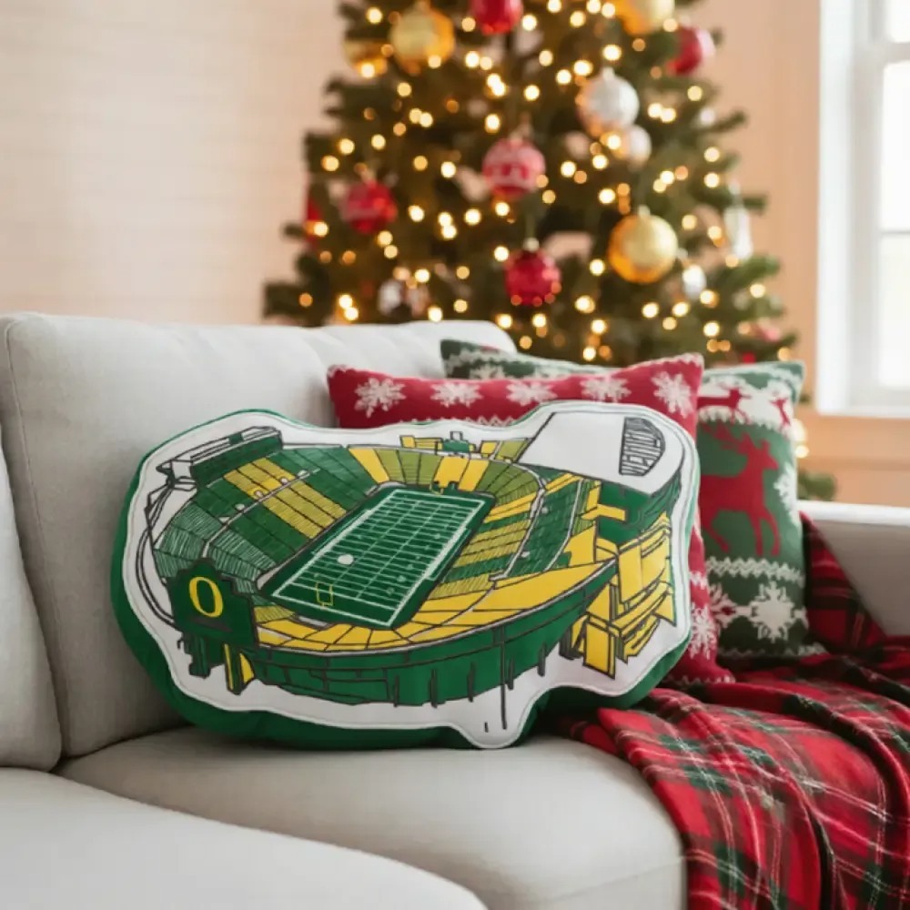 Autzen Stadium Plush Pillow
