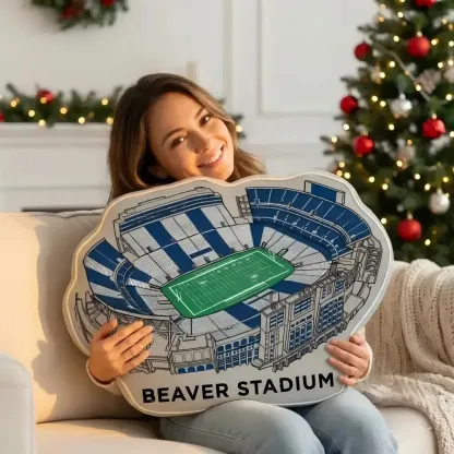 Beaver Stadium Plush Pillow