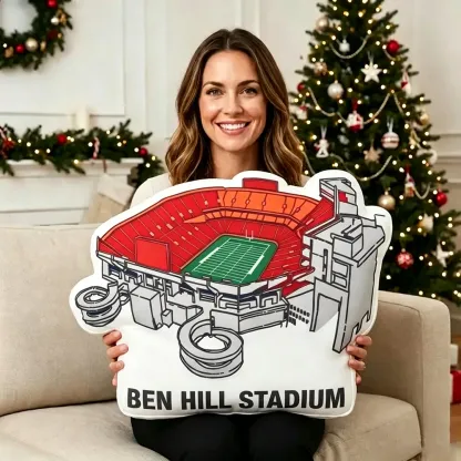 Ben Hill Stadium Plush Pillow