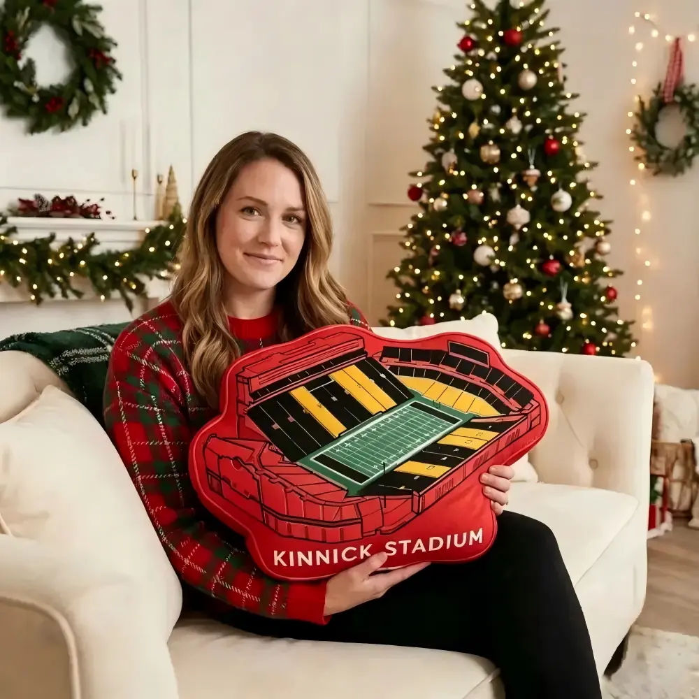 Kinnick Stadium Plush Pillow