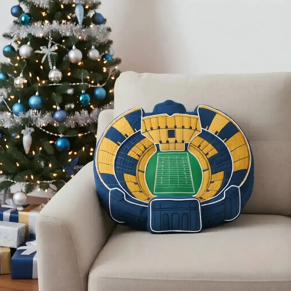 Michigan Stadium Plush Pillow