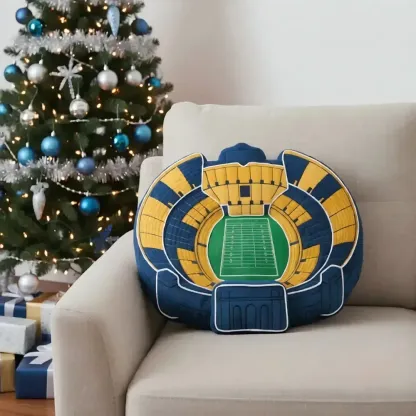 Michigan Stadium Plush Pillow