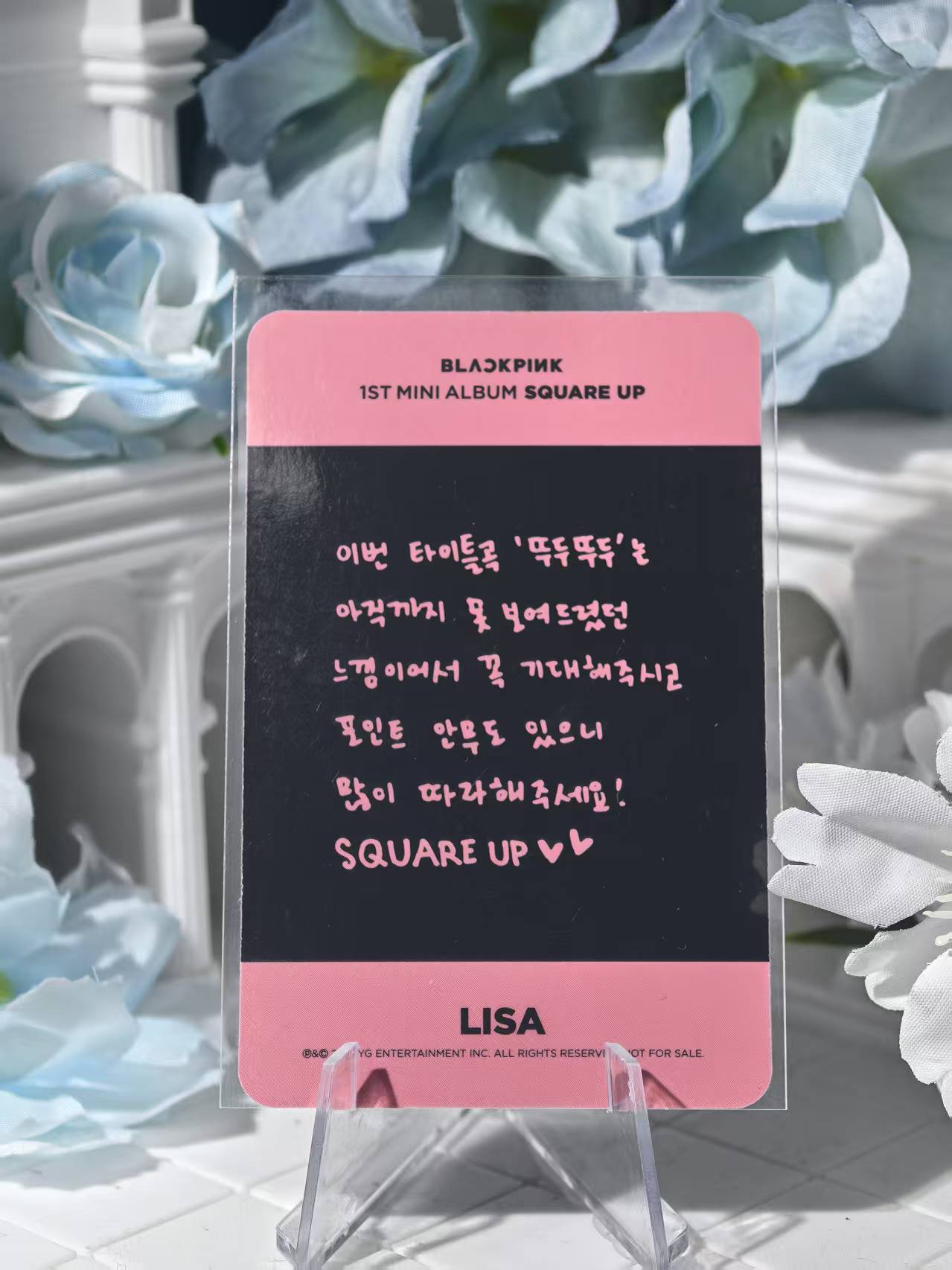 BLACKPINK - Lisa Official Poca