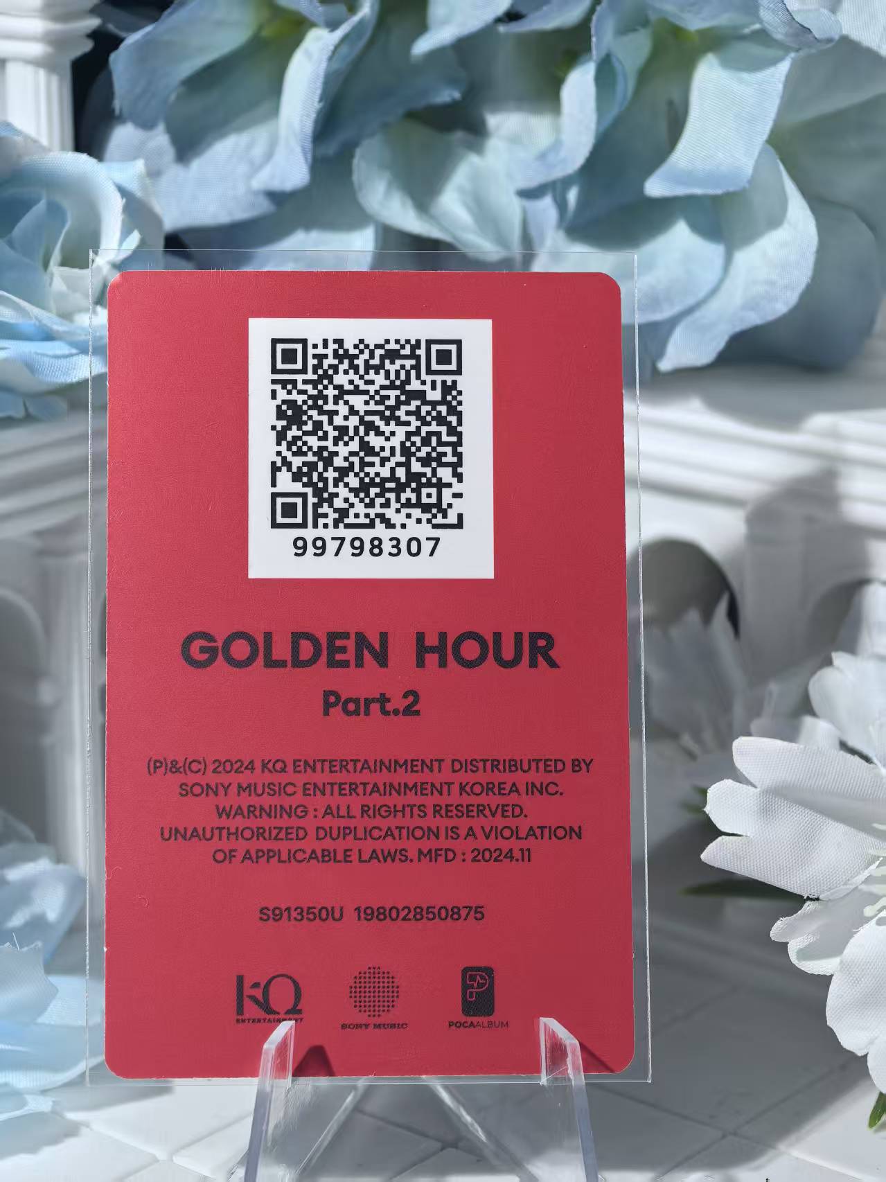 ATEEZ - Hongjoong Official Poca