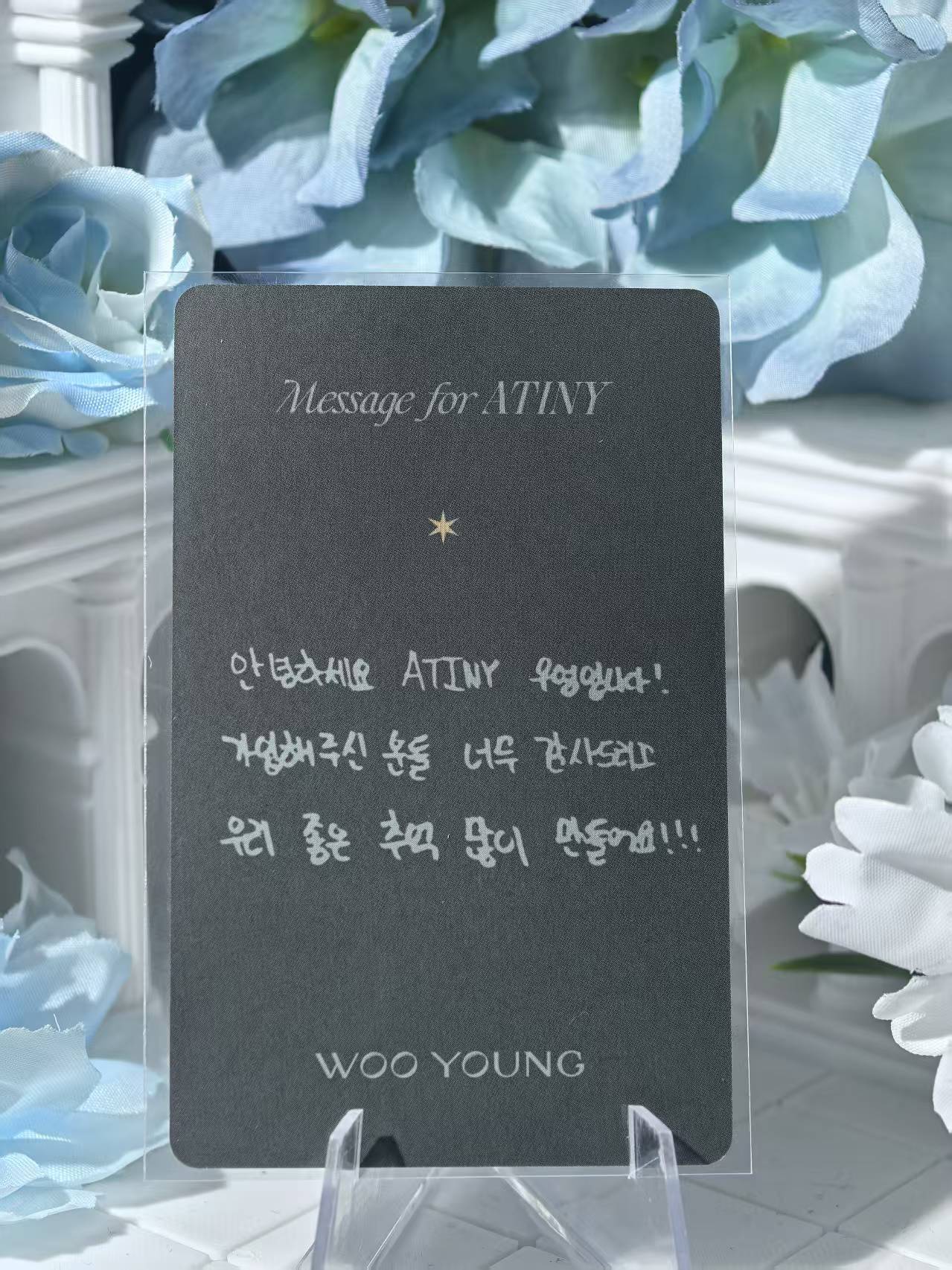 ATEEZ - Wooyoung Official Poca