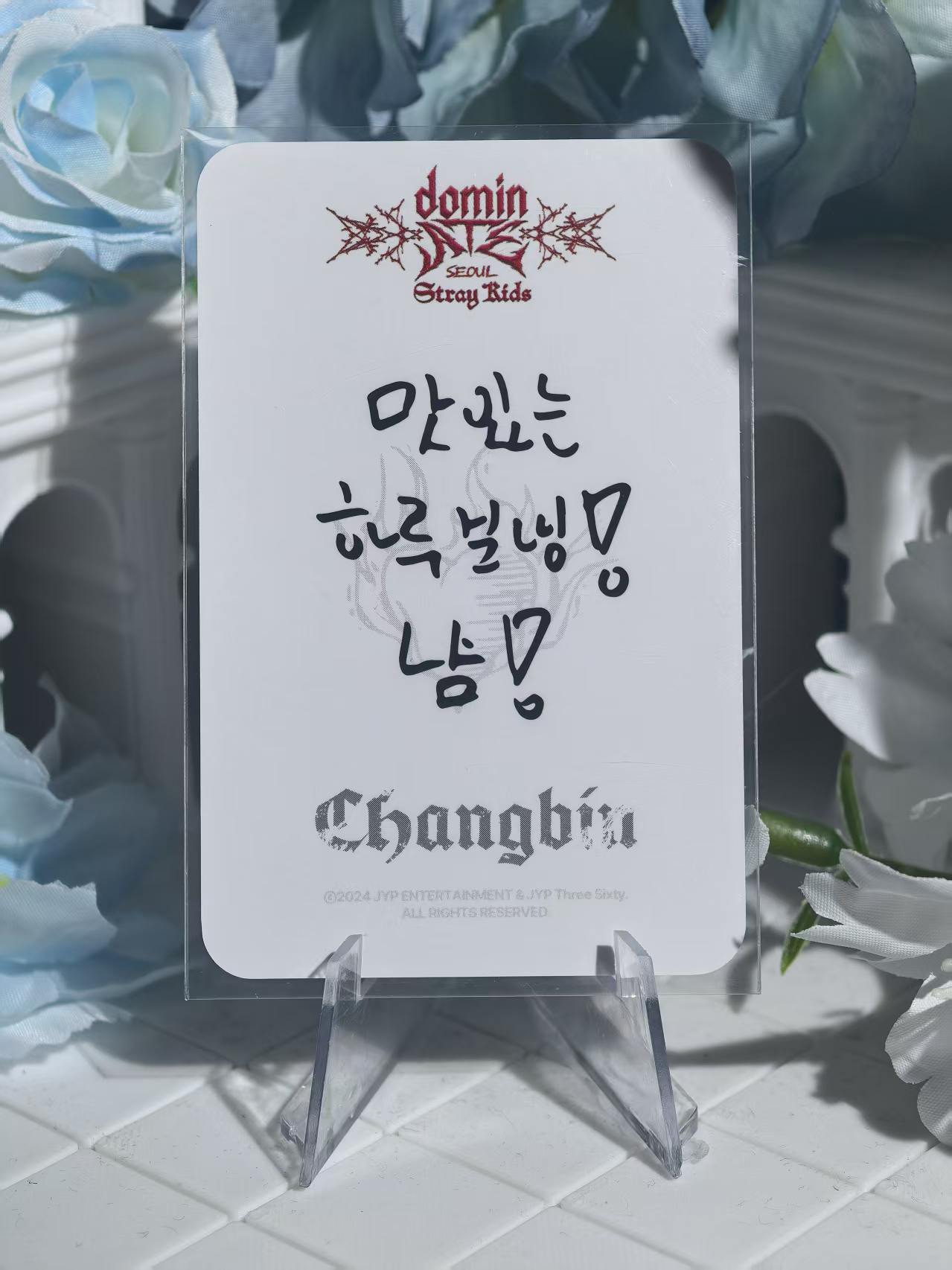 Straykids - Changbin Official Poca