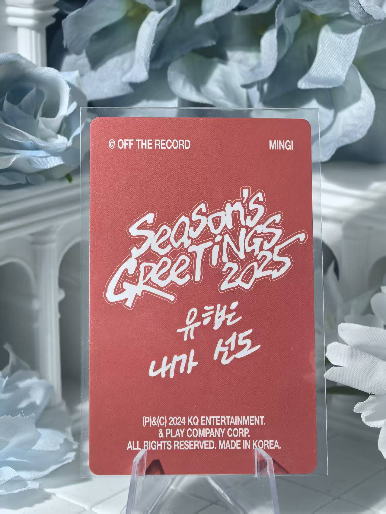 ATEEZ - Mingi Official Poca