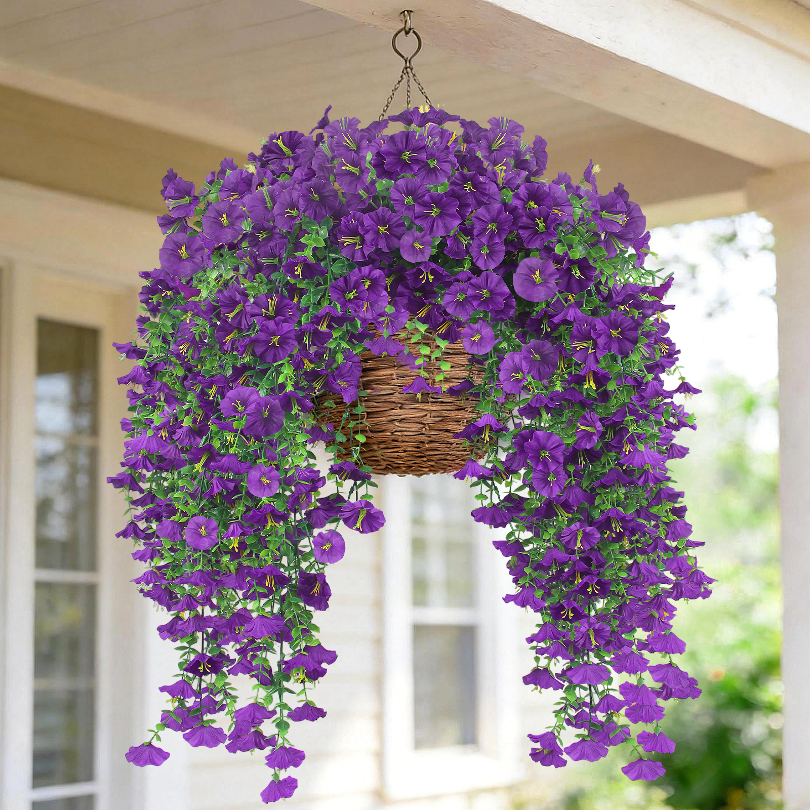 Artificial Hanging Flowers for Outdoors