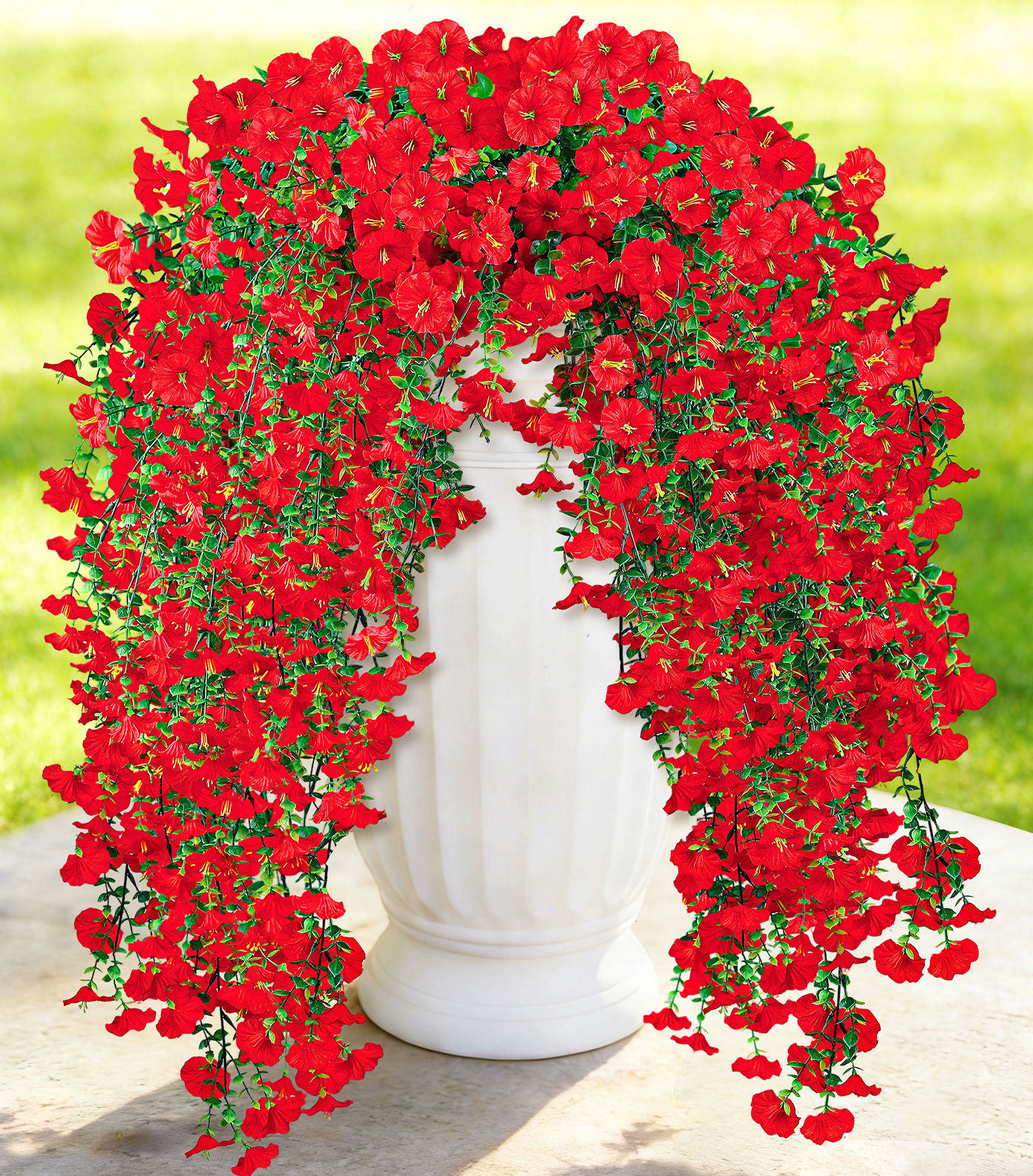 Artificial Hanging Flowers for Outdoors