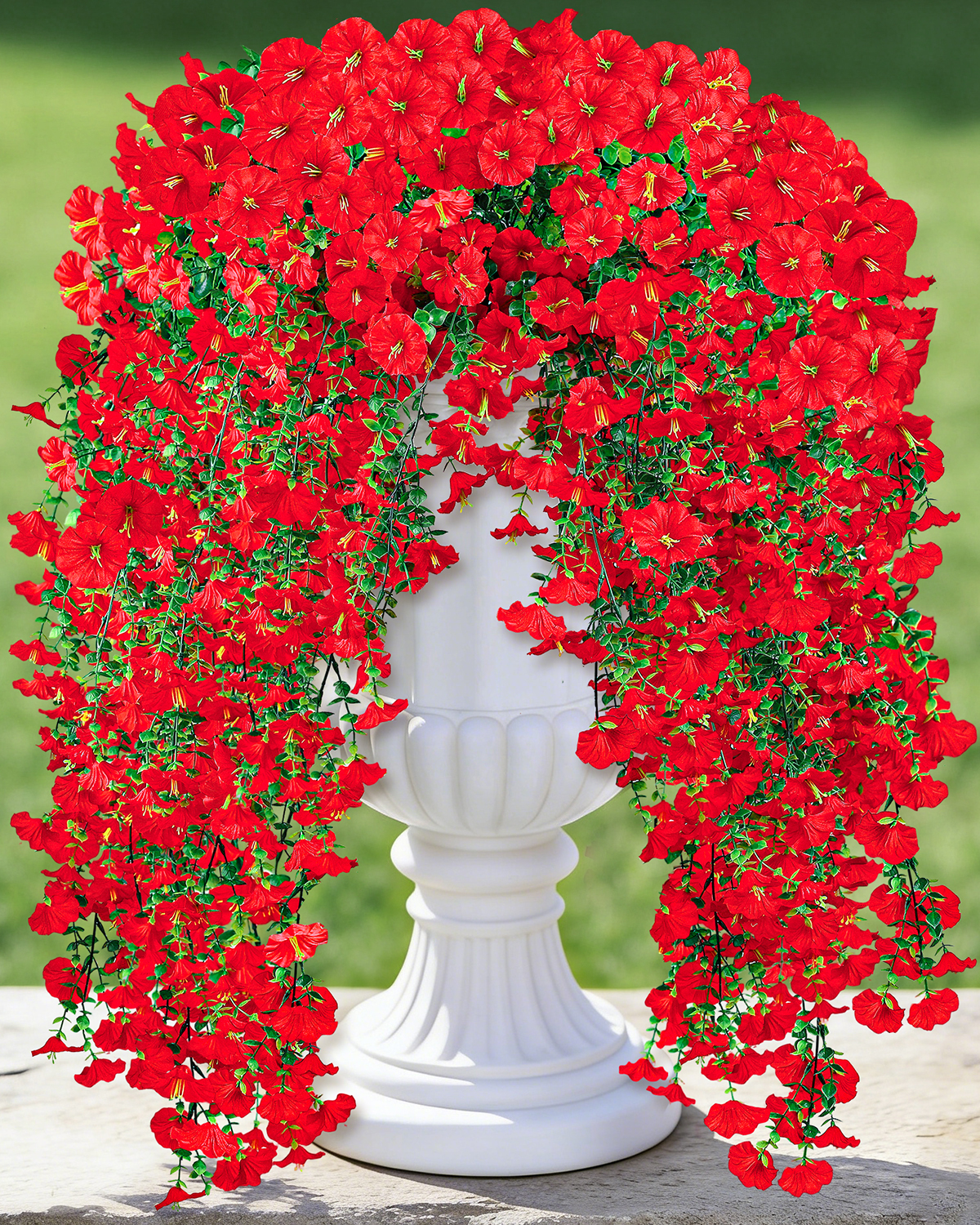 Artificial Hanging Flowers for Outdoors