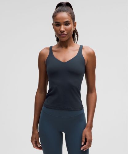 lulu Align Waist-Length Tank Top Light Support