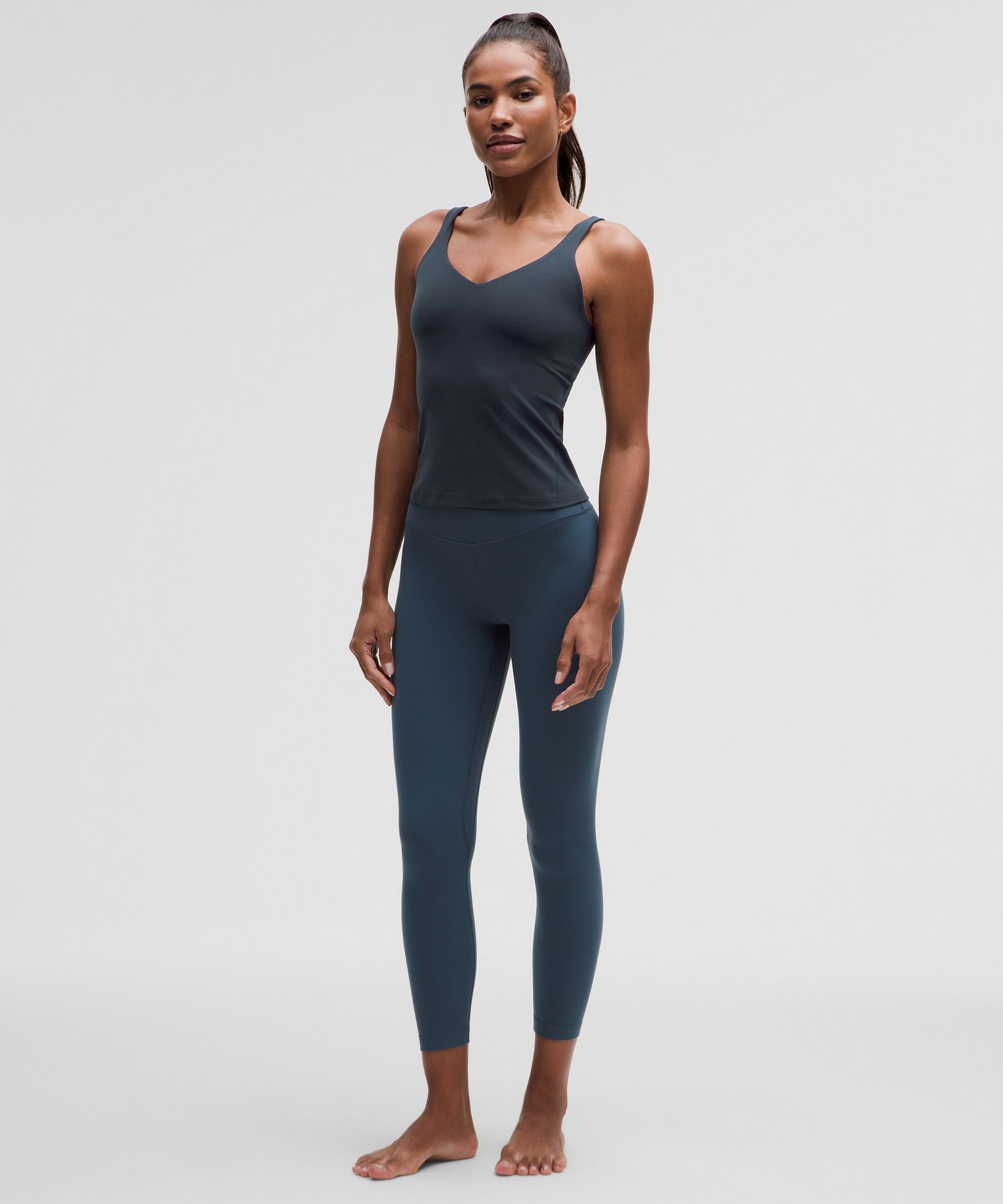 lulu Align Waist-Length Tank Top Light Support