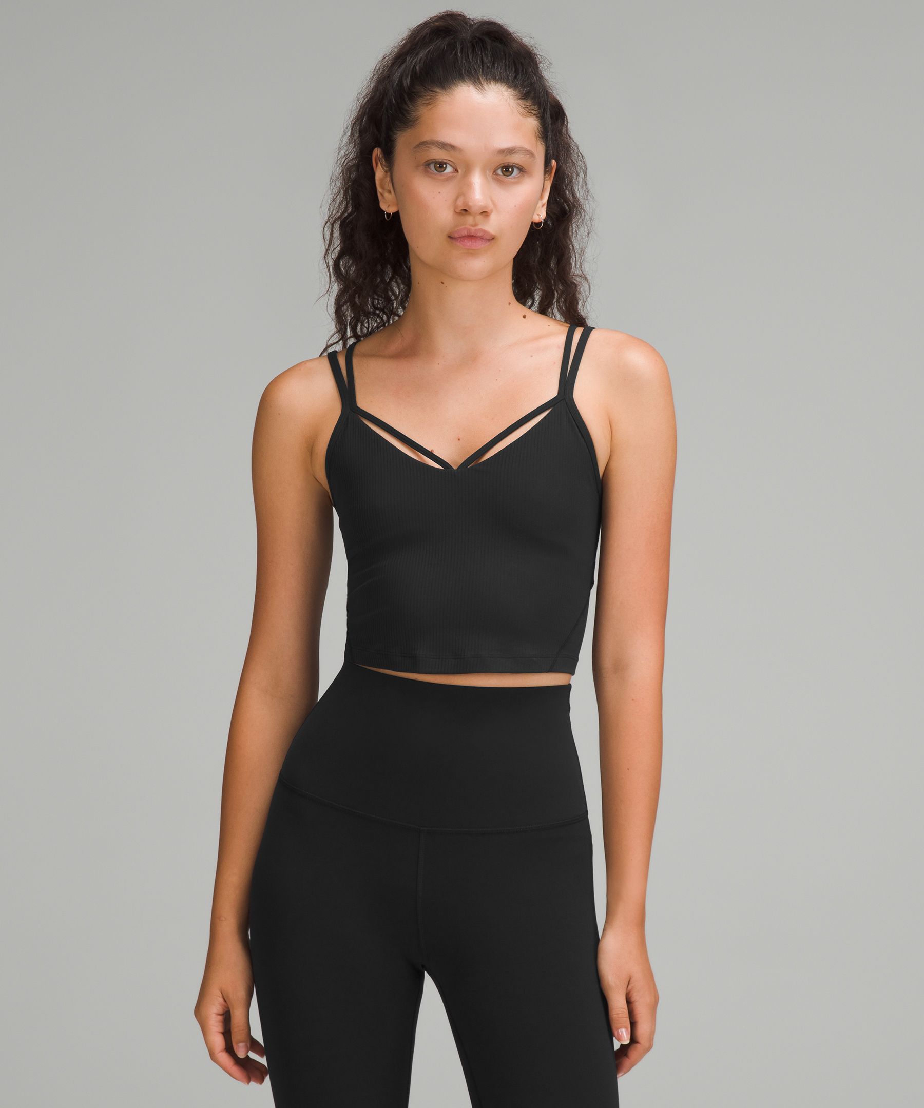 lulu Align? Strappy Ribbed Tank Top Light Support, A/B Cup