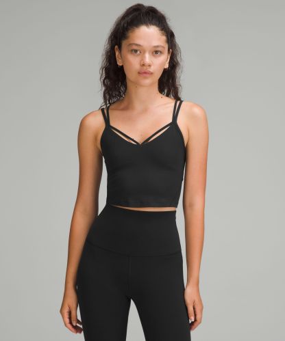 lulu Align? Strappy Ribbed Tank Top Light Support, A/B Cup