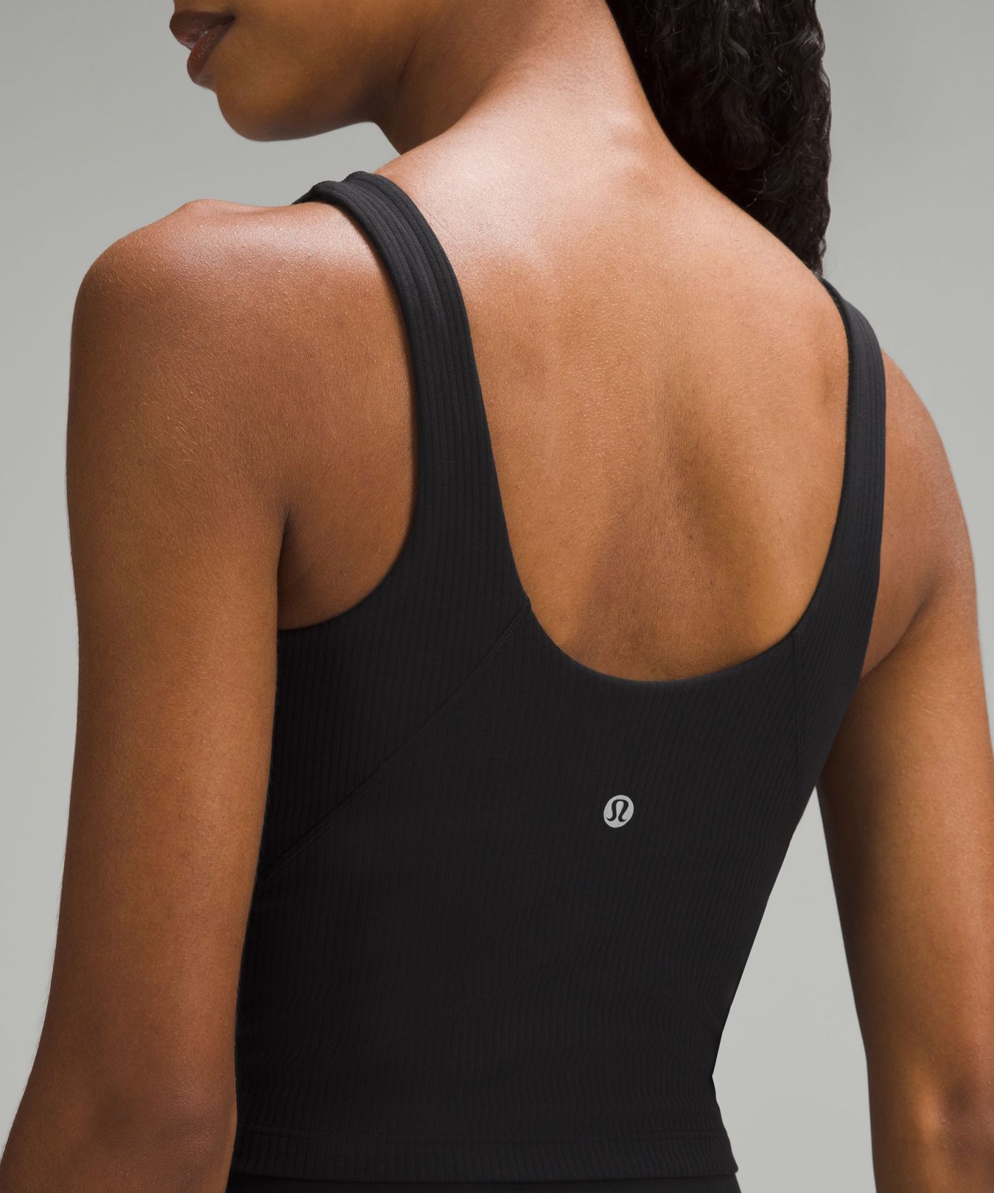 lulu Align Ribbed Henley Tank Top Light Support, A/B Cup