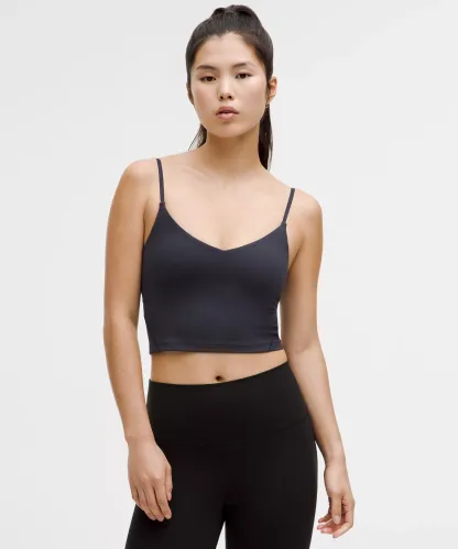lulu Align Cropped Cami Tank Top Light Support, A/B Cup