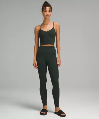 lulu Align Cropped Cami Tank Top Light Support, A/B Cup