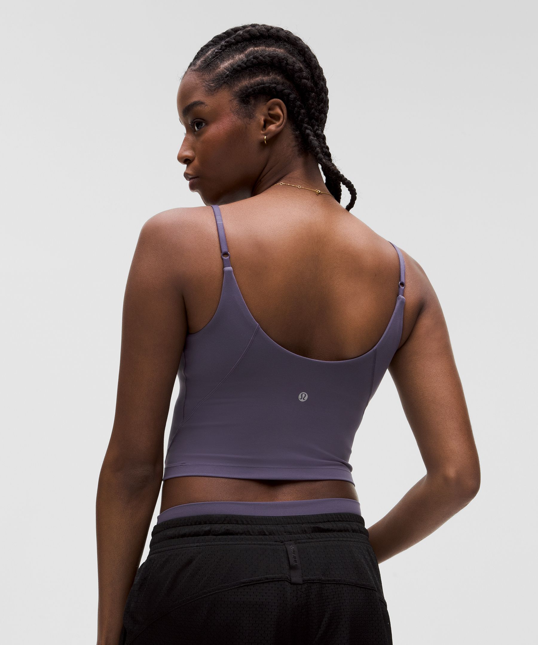 lulu Align Cropped Cami Tank Top Light Support, A/B Cup