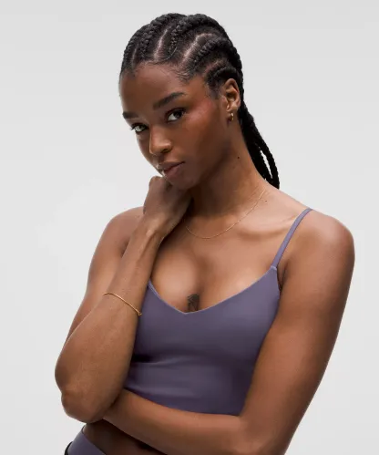 lulu Align Cropped Cami Tank Top Light Support, A/B Cup