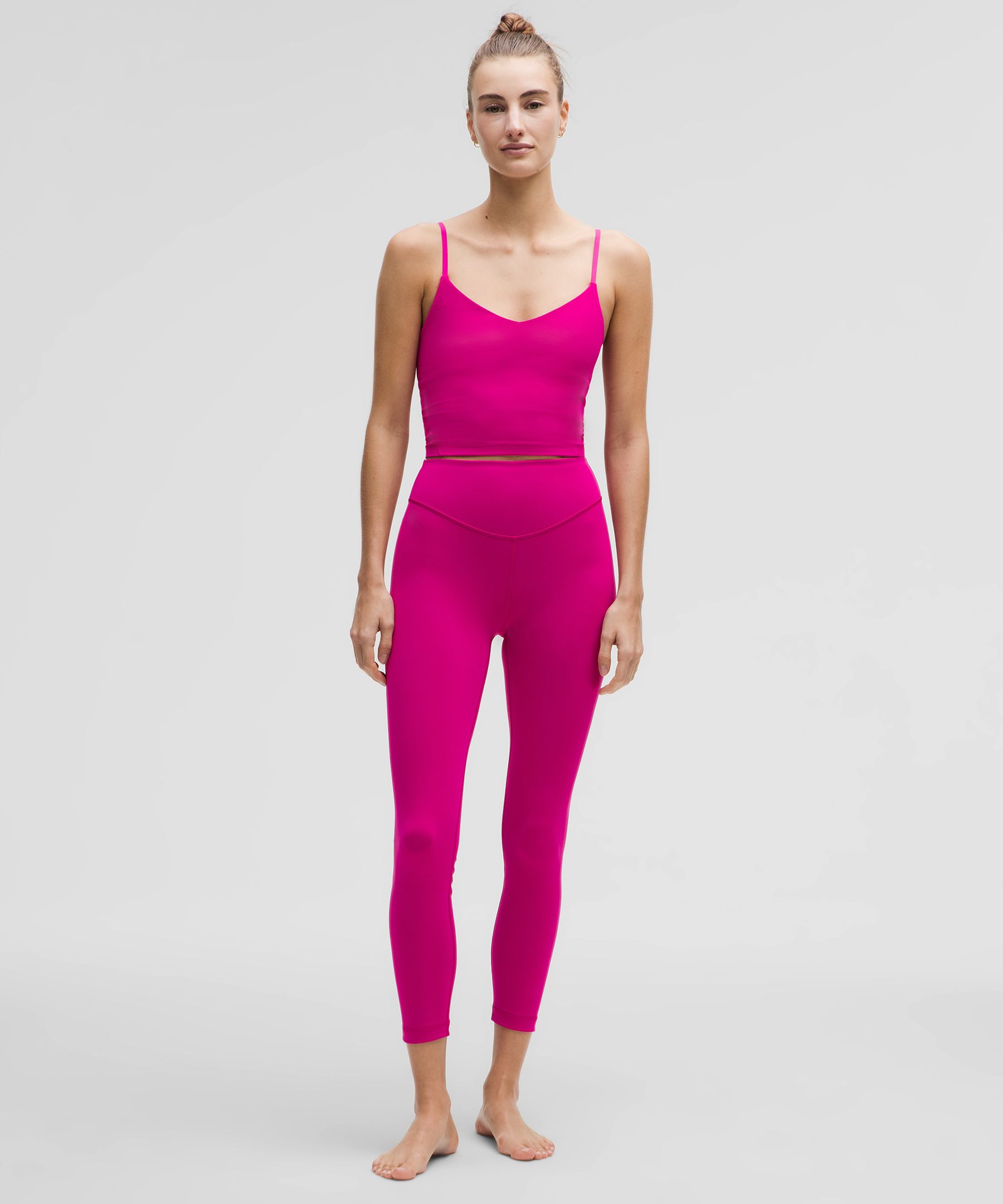 lulu Align Cropped Cami Tank Top Light Support, A/B Cup