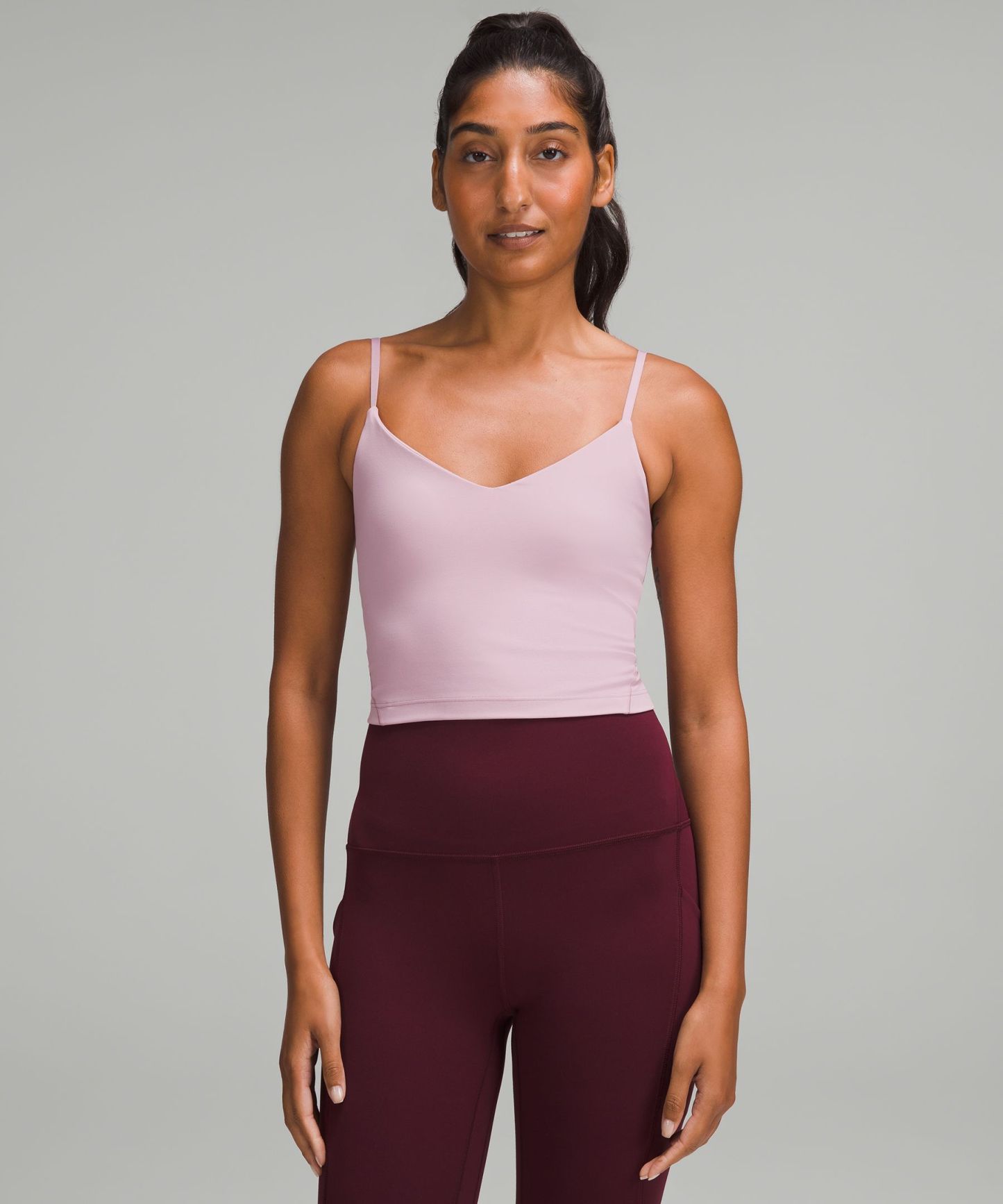 lulu Align Cropped Cami Tank Top Light Support, A/B Cup