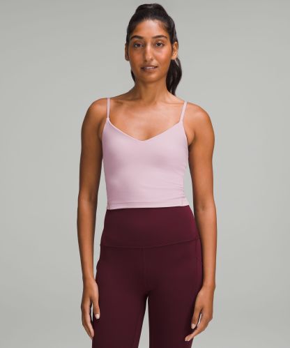 lulu Align Cropped Cami Tank Top Light Support, A/B Cup