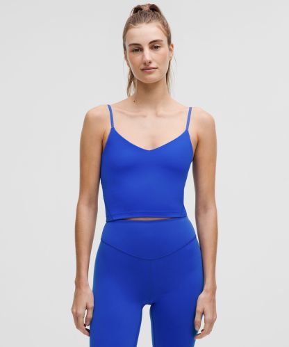 lulu Align Cropped Cami Tank Top Light Support, A/B Cup