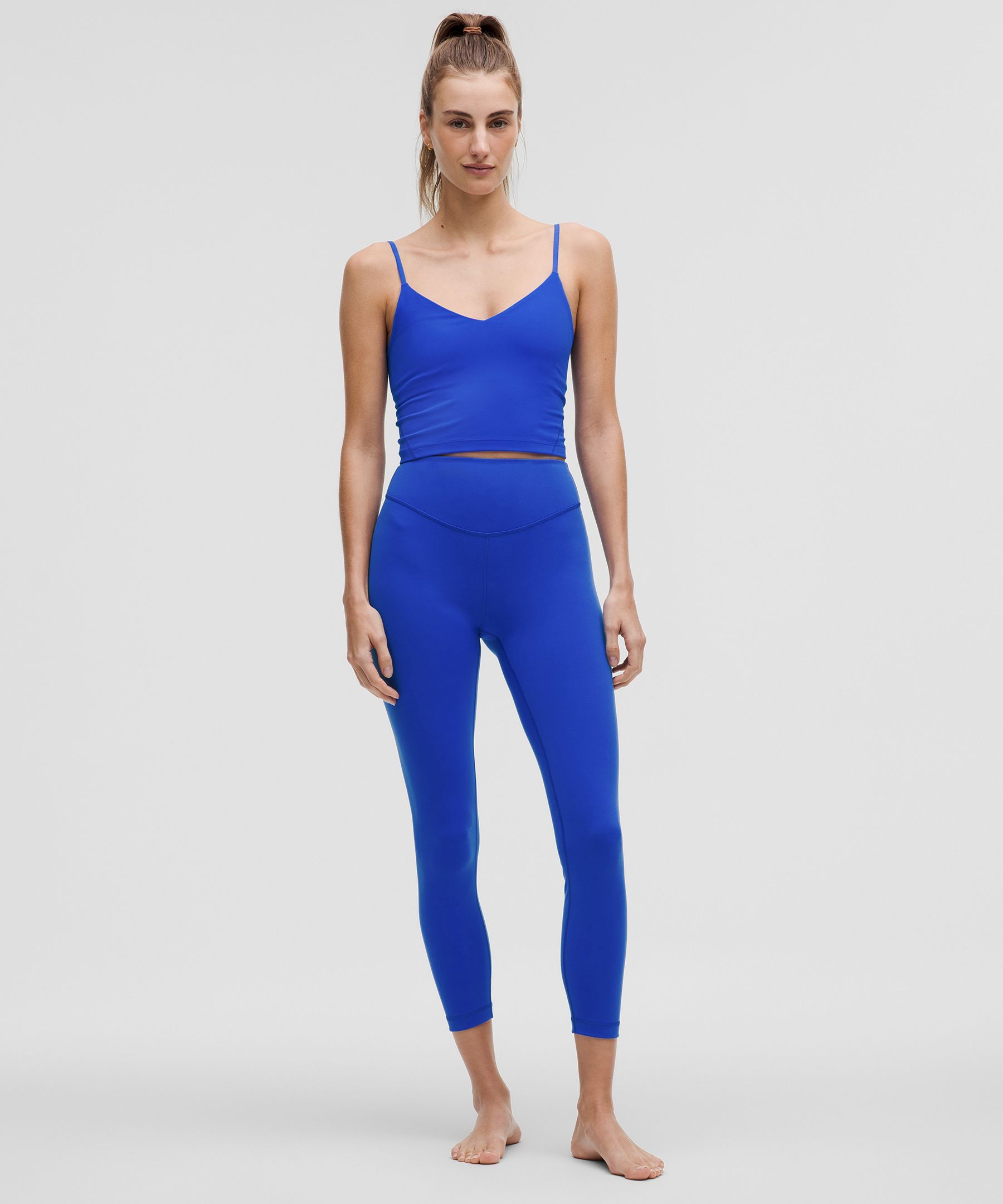 lulu Align Cropped Cami Tank Top Light Support, A/B Cup