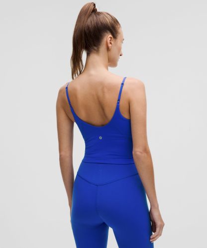 lulu Align Cropped Cami Tank Top Light Support, A/B Cup