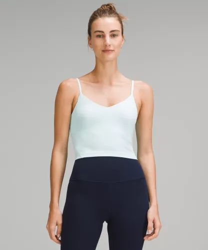 lulu Align Cropped Cami Tank Top Light Support, A/B Cup