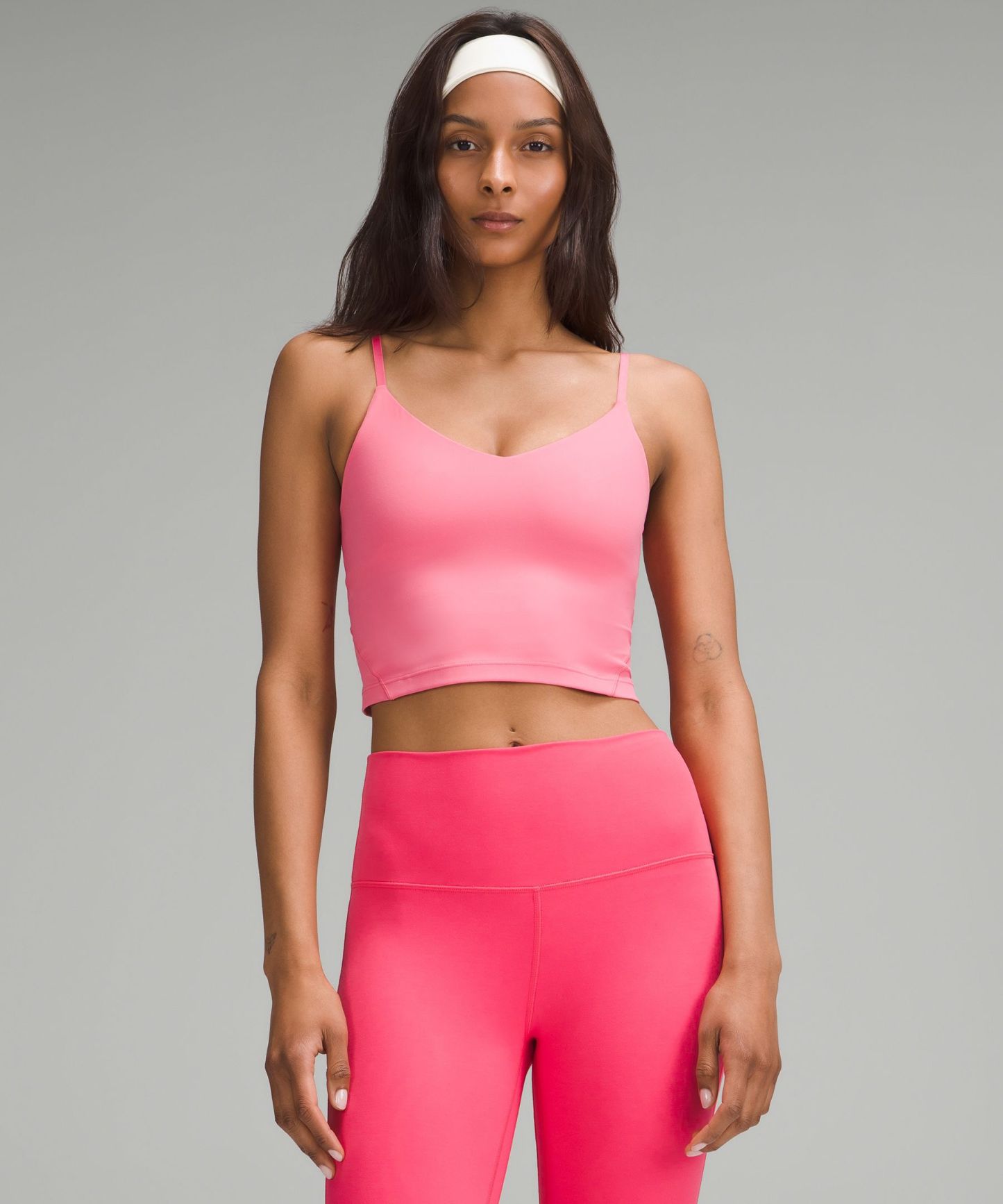 lulu Align Cropped Cami Tank Top Light Support, A/B Cup