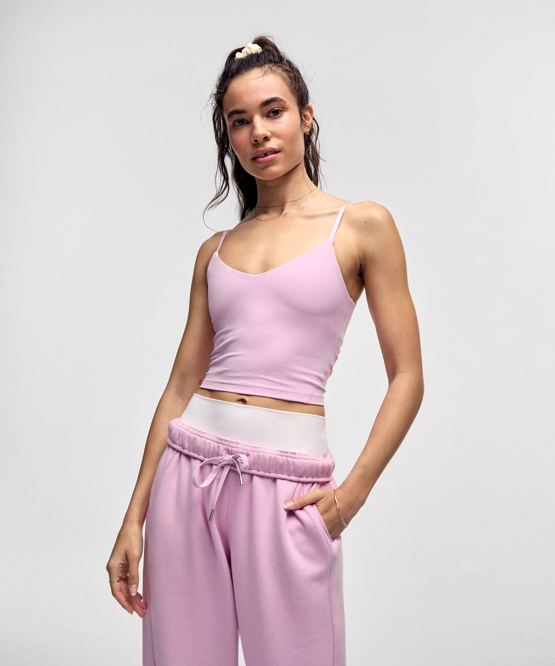 lulu Align Cropped Cami Tank Top Light Support, A/B Cup