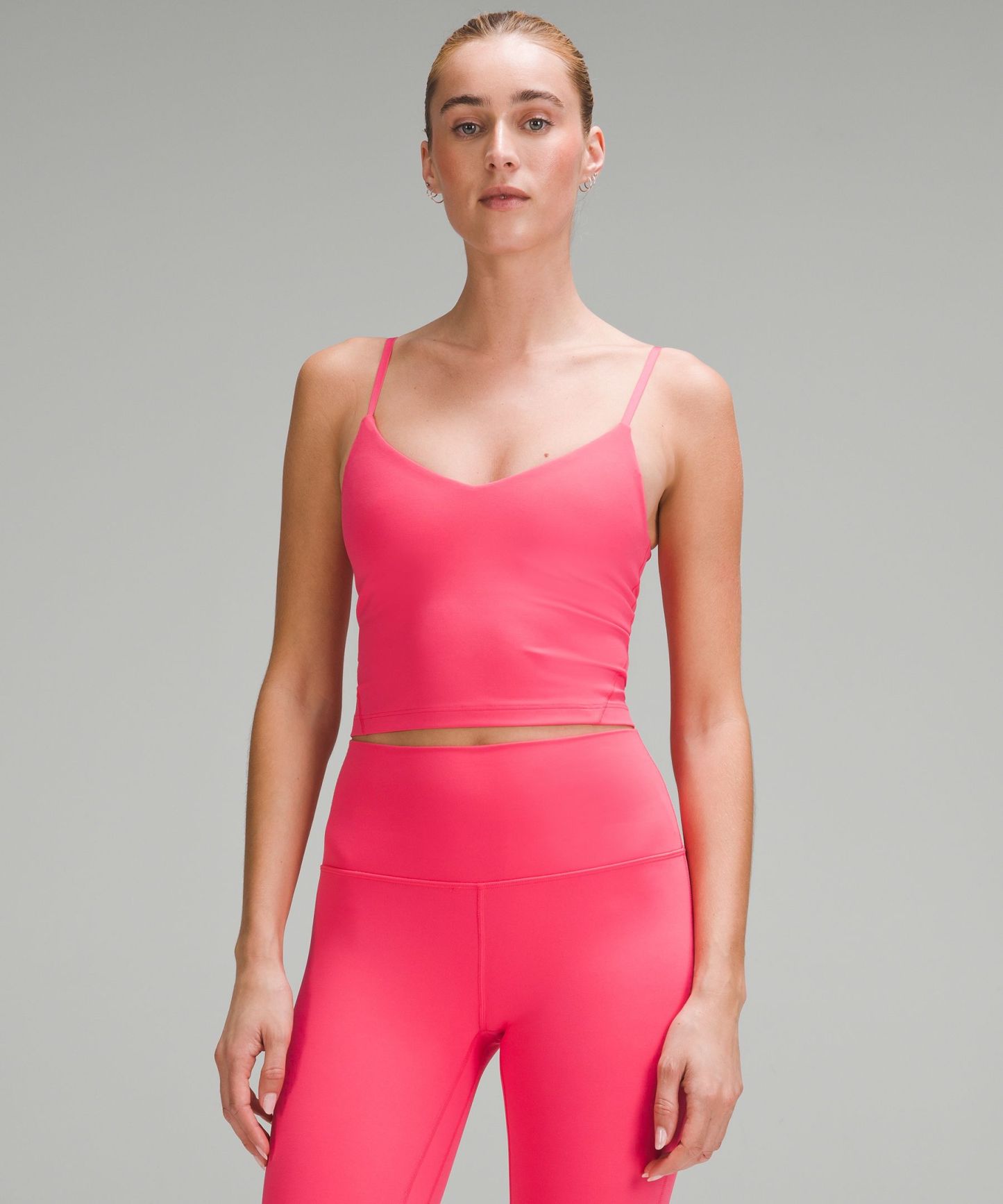 lulu Align Cropped Cami Tank Top Light Support, A/B Cup