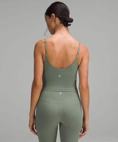 lulu Align Cropped Cami Tank Top Light Support, A/B Cup