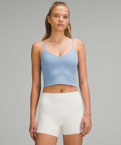 lulu Align Cropped Cami Tank Top Light Support, A/B Cup