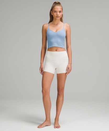lulu Align Cropped Cami Tank Top Light Support, A/B Cup