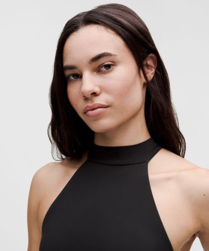 lulu Align High-Neck Halter Tank Top A/B Cup
