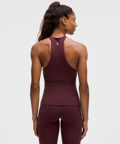 lulu Align High-Neck Halter Tank Top A/B Cup