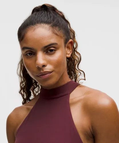 lulu Align High-Neck Halter Tank Top A/B Cup