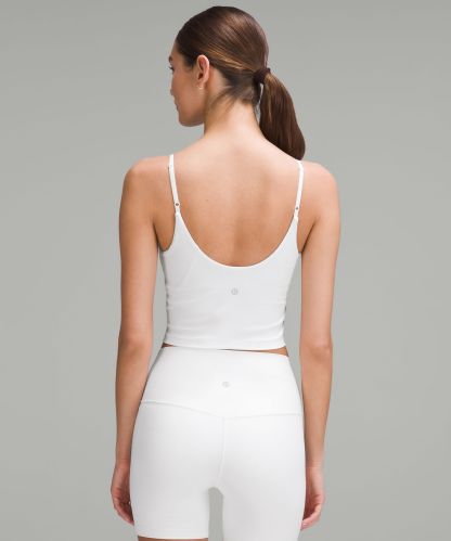 lulu Align Cropped Cami Tank Top Light Support, A/B Cup