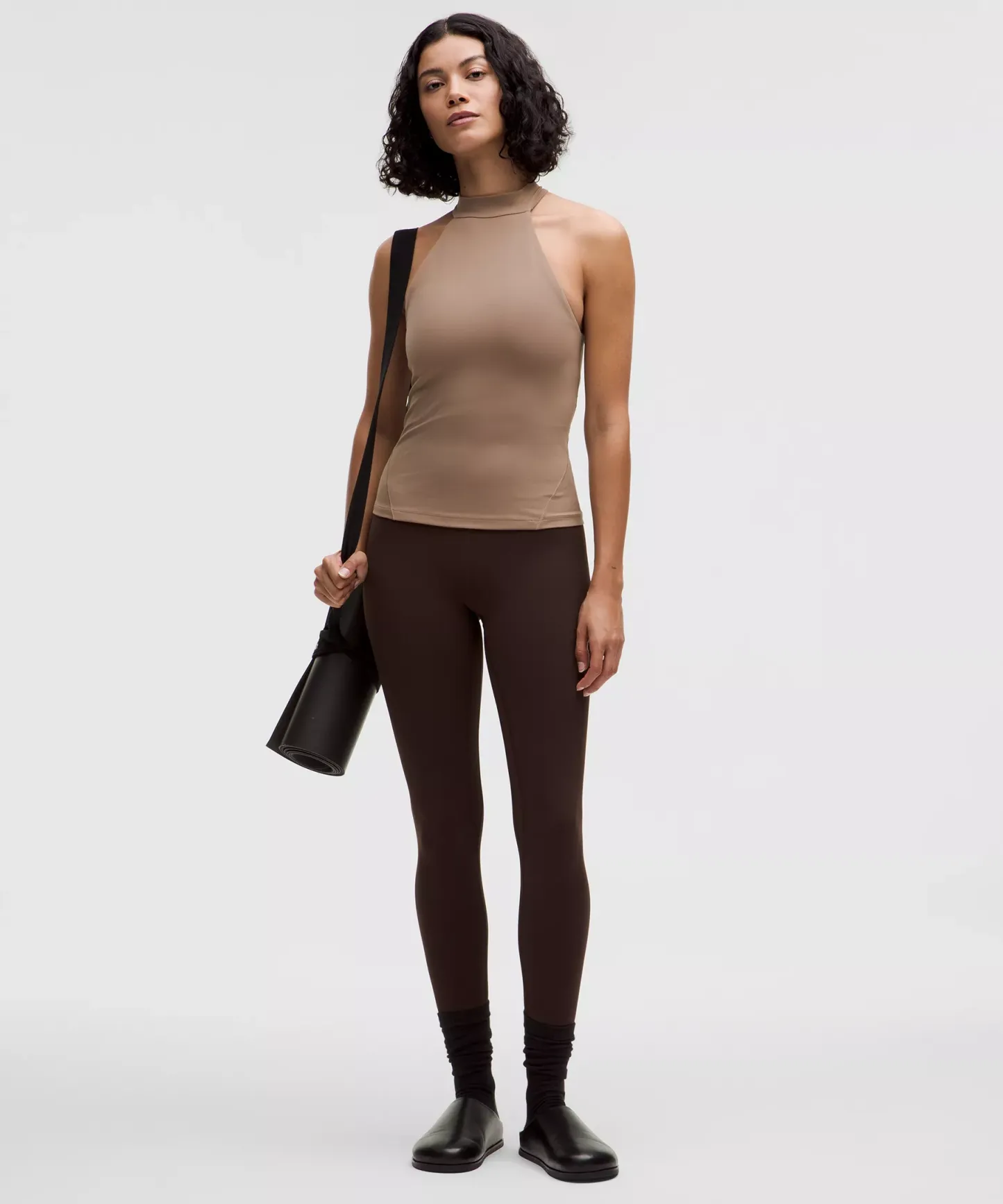 lulu Align High-Neck Halter Tank Top A/B Cup