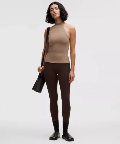 lulu Align High-Neck Halter Tank Top A/B Cup