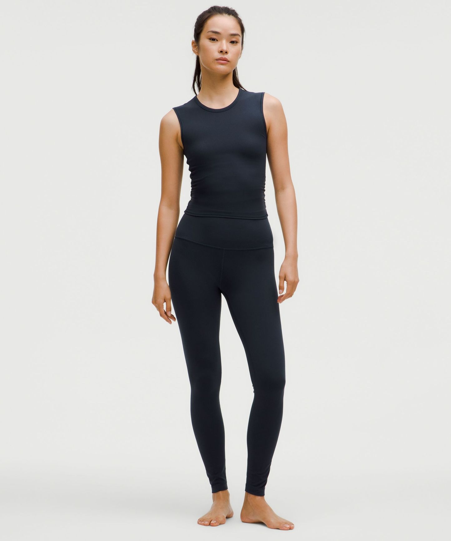 All It Takes Back-Twist Ribbed Tank Top