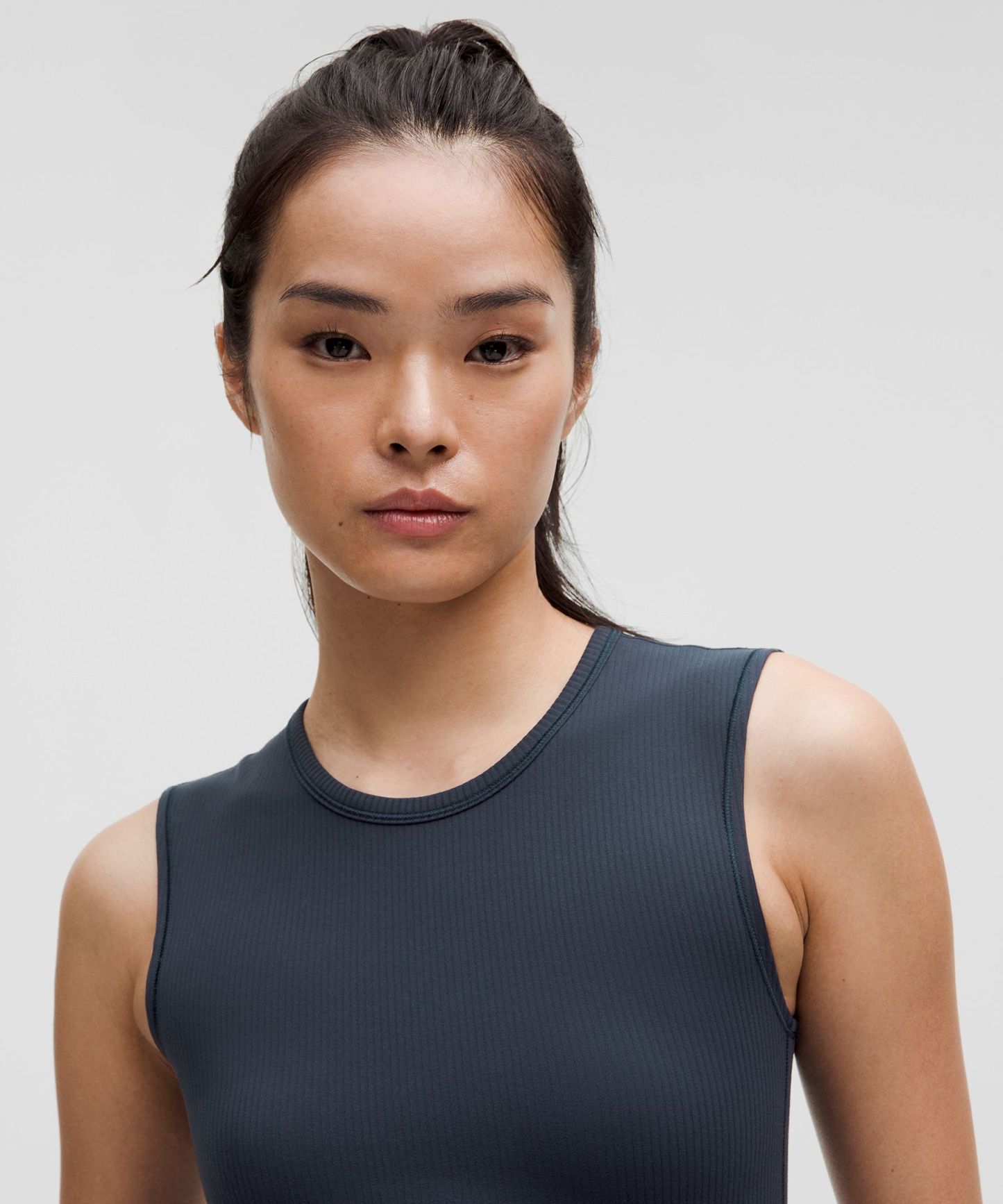 All It Takes Back-Twist Ribbed Tank Top