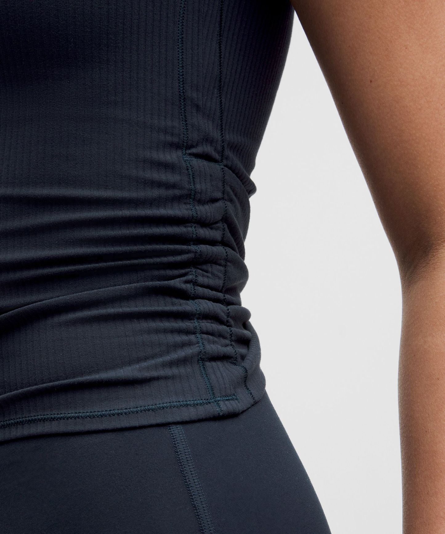 All It Takes Back-Twist Ribbed Tank Top