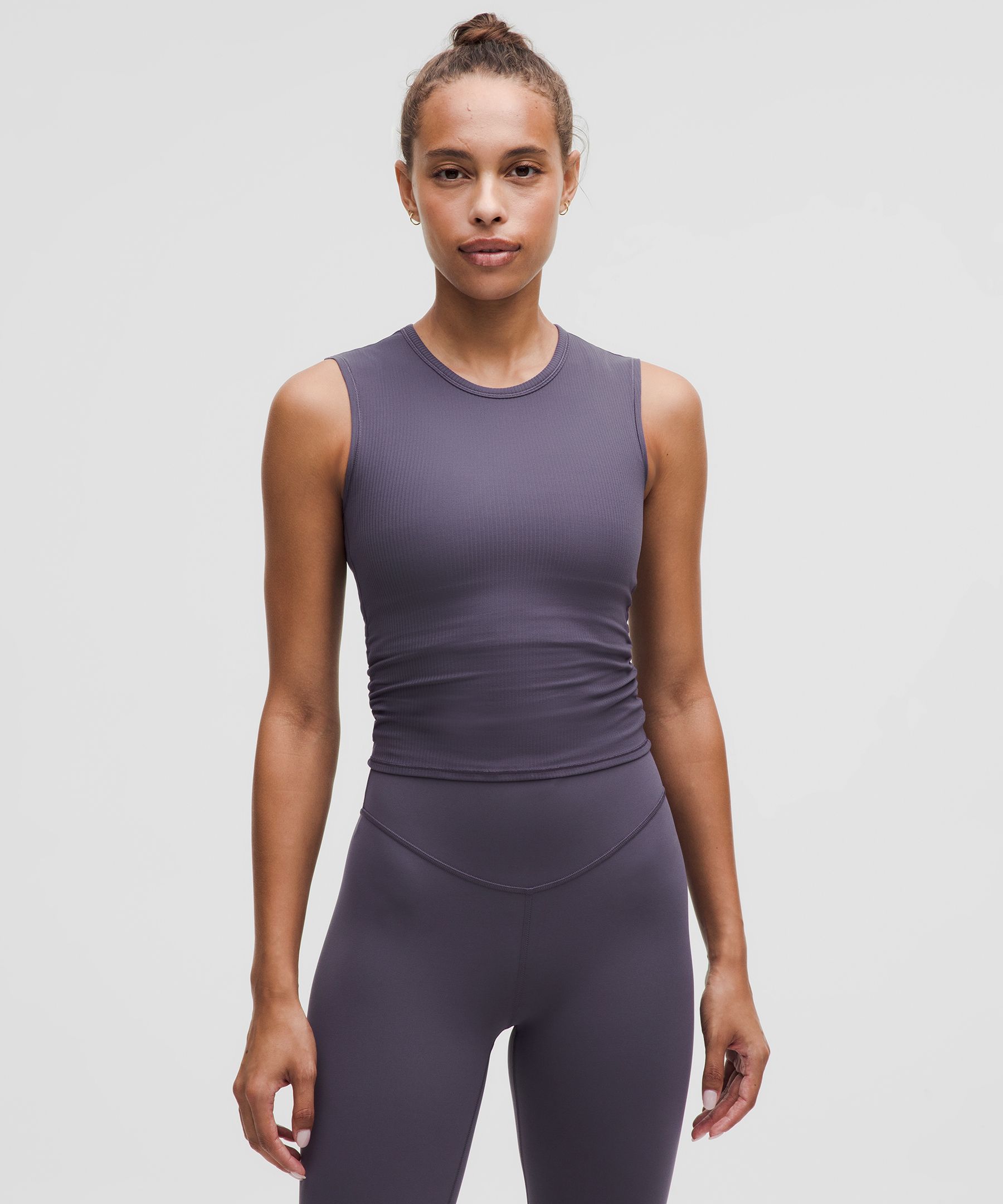 All It Takes Back-Twist Ribbed Tank Top