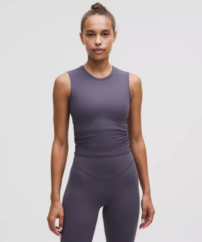 All It Takes Back-Twist Ribbed Tank Top