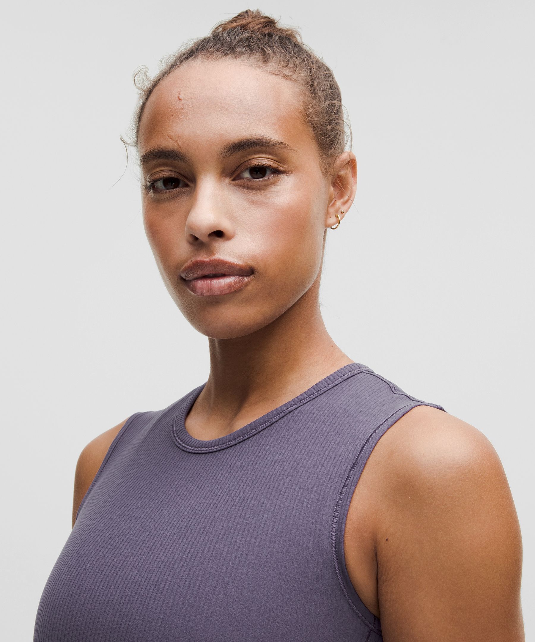 All It Takes Back-Twist Ribbed Tank Top